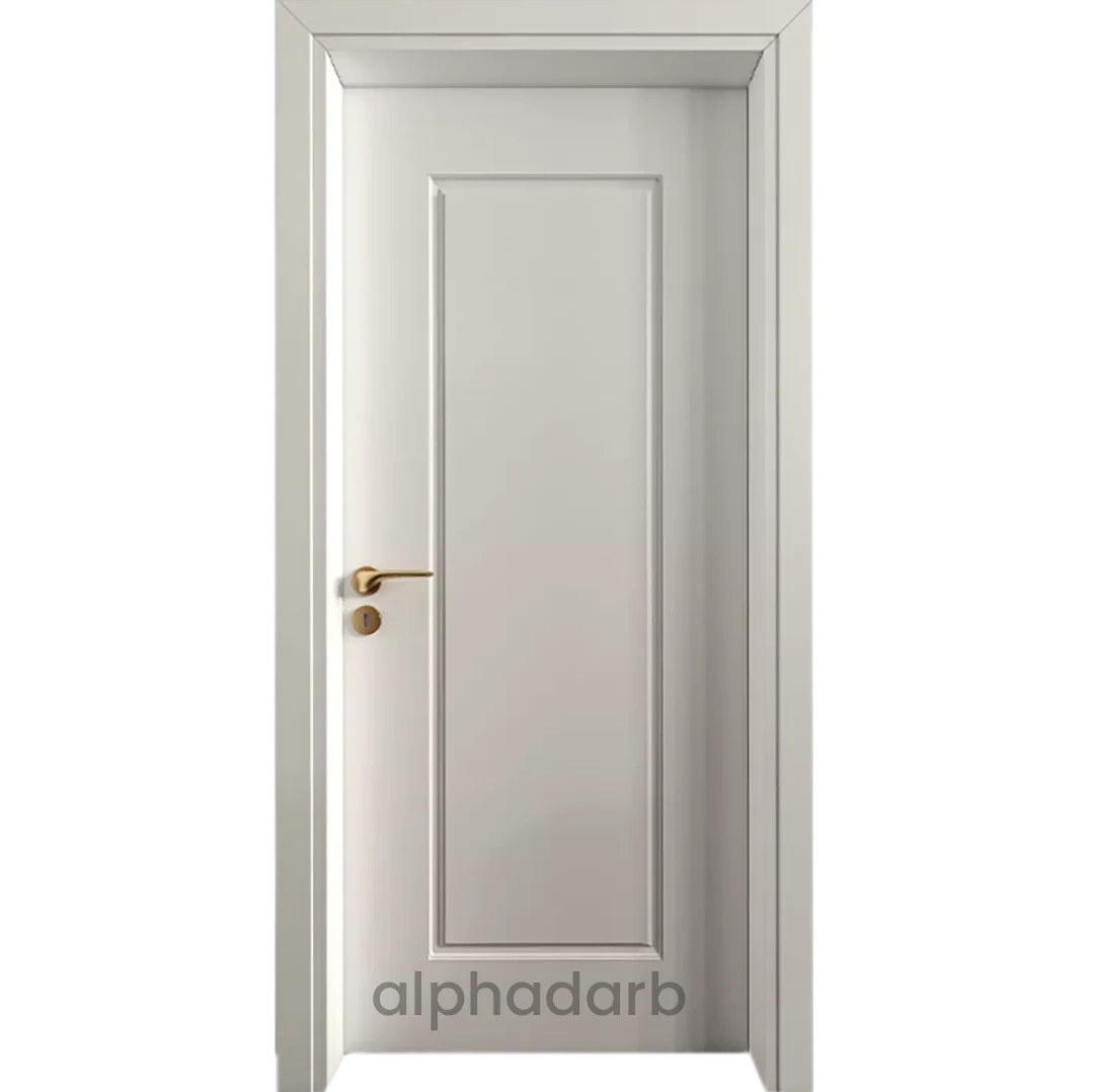 درب اتاق خواب سفید ساده درب اتاق خواب سفید ساده